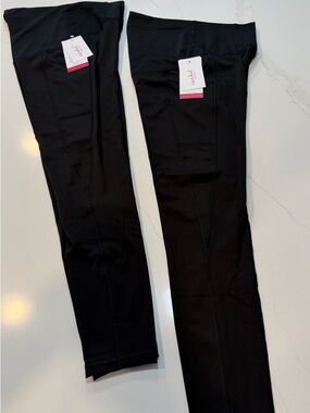 TWO Motherhood Maternity Black Maternity Leggings with Pockets